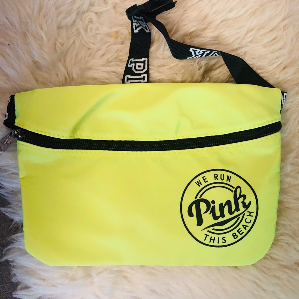 Belt bag new in yellow color